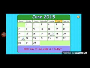 Starfall calendar for June 26th 2015