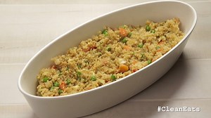 91K views · 343 reactions | Quinoa Fried Rice We love quinoa because of all of It's health benefits. You can eat this as is for a perfect vegetarian meal or throw some chicken or beef on it for extra protein! | Food Dolls | Facebook