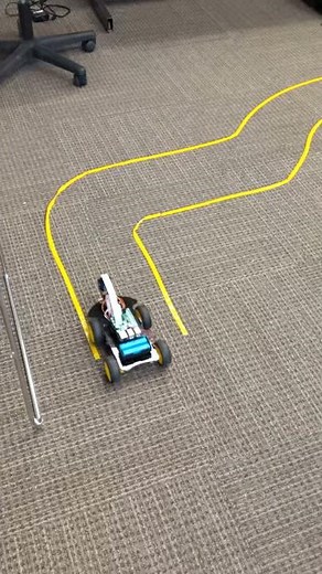 Differential Drive Robot OpenCV based lane following