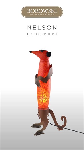 Glasstudio Borowski | 82 cm mutig. Zum Verlieben niedlich. NELSON ❤️ erobert die Herzen der Messebesucher. | Instagram