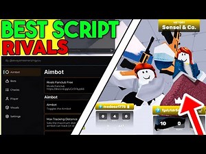 RIVALS Script Gui Hack [Aimbot, Auto Shoot, ESP + More!] *NO KEY*