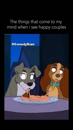 Memes on Instagram: "🎬 Fun fact: “Lady and the Tramp” Animators studied real dogs extensively, even filming how different breeds ate spaghetti, to make the famous dinner scene feel as natural as possible."