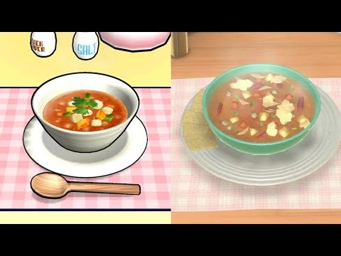 Cooking Mama: Minestrone- Cook Off vs Cookstar