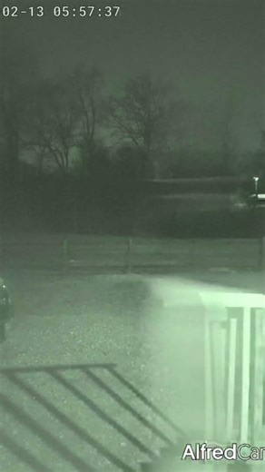 Captured ghost on Alfred security camera early morning.....