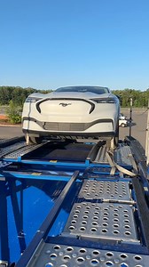 Loading a car hauler and 110° weather🥵 #Carhauler #CarHauling #CarhaulerLife #Transporter #Peterbilt #Peterbilt589 | Jenzig Carhauler