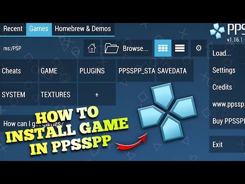 HOW TO PUT ISO GAME IN PPSS TUTORIAL