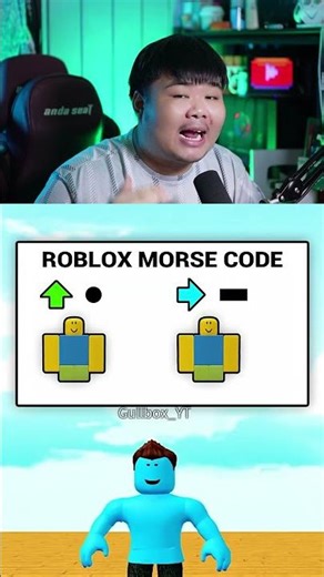 Can you use Morse code to chat in ROBLOX?