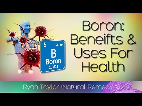 Boron: Benefits for Health