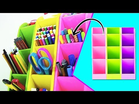 Ecobrisa Recycled Cardboard Desk Organizer