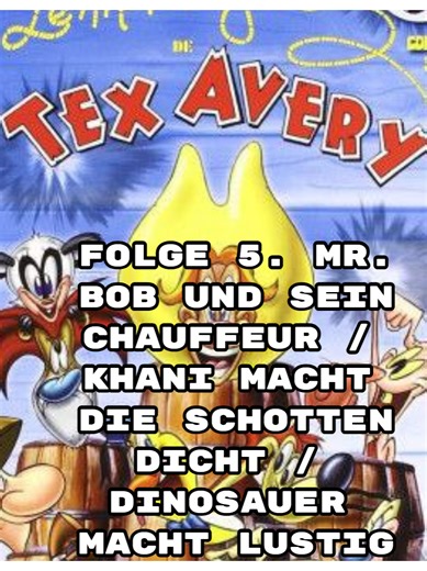 Folge 5. Mr. Bob und sein Chauffeur /​ Khani macht die Schotten dicht /​ Dinosauer macht lustig .. Bob will unbedingt pünktlich zum Flughafen kommen, doch leider hat er den schusseligen Pompei Pit als Chauffeur erwischt …Dschingis will das Schloss des schottischen Königs überfallen. Aber das Panda-Mädchen Khani macht dem barbarischen Löwen einen Strich durch die Rechnung.Der geniale Zweistein möchte sein Mit-Dummköpfe vor dem fleischfressenden T-Tex beschützen und versucht vergeblich, eine perfe