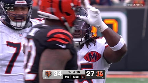 HIGHLIGHT: Kyle Monangai bulldozes his way for 39 yards