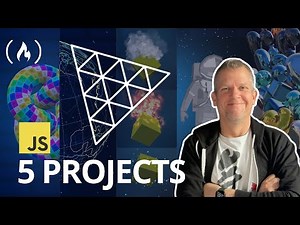 JavaScript Tutorial with Three.js – 5 Projects for Beginners