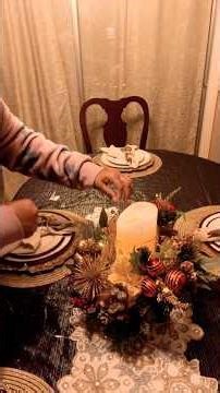 Best DIY CHRISTMAS CENTERPIECE#diy #diycenterpiece #christmasdecor #youtubeshorts #sounds