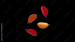 The Autumn Leaf is a captivating, 10-second animated asset that beautifully represents the essence of the fall season. This elegantly designed icon features a vibrant leaf gracefully swirling down.