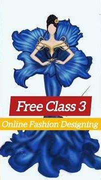 Free Online Fashion Designing Certificate Course #onlinecourses #reels