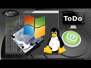 To Do Nach der Installation Teil 2 - Windows Festplatte einbinden - Linux Mint 20 Tutorial