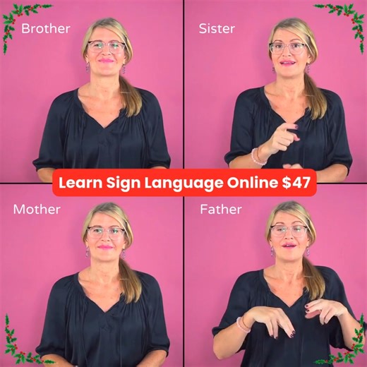 👋 𝗟𝗲𝗮𝗿𝗻 𝗦𝗶𝗴𝗻 𝗟𝗮𝗻𝗴𝘂𝗮𝗴𝗲 𝗢𝗻𝗹𝗶𝗻𝗲 for only $47 - Save $247! 👉 𝗦𝗽𝗲𝗰𝗶𝗮𝗹 𝗼𝗳𝗳𝗲𝗿 𝗘𝗡𝗗𝗦 𝘁𝗵𝗶𝘀 𝗙𝗿𝗶𝗱𝗮𝘆. This is a fun & easy course bundle to do. With a fantastic online community to cheer you on! Learn Australian Sign Language (Auslan) 𝗢𝗻𝗹𝗶𝗻𝗲 𝗮𝗻𝘆𝘁𝗶𝗺𝗲, 𝗮𝗻𝘆 𝗽𝗹𝗮𝗰𝗲 & 𝗮𝘁 𝘆𝗼𝘂𝗿 𝗼𝘄𝗻 𝗽𝗮𝗰𝗲 - 𝗼𝗻 𝗮𝗻𝘆 𝗱𝗲𝘃𝗶𝗰𝗲. Presented by a deaf & registered teacher - bilingual in spoken English & Auslan. Normally Course 1 & 2 is $147 each or b