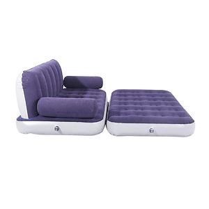 [Hot Item] Inflatable Furniture Chair with Armrest Air Sofa Portable Lazy Couch Lounger Sofa