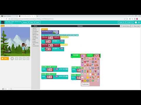 Adding a Sprite and an Event