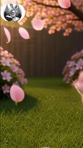 Flower Garden Bunny – Whimsical CGI Loop | Floral Fantasy Animation