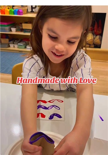 Nothing beats handmade crafts, especially on Valentine’s Day. These are the ones you’ll treasure forever. ❤️ #handmade #valentinesday #keepsake #preschool