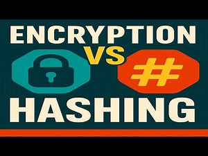 Encryption vs Hashing 101