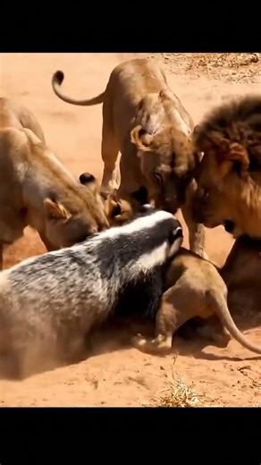 You Won't Believe What Happens When a Honey Badger Confronts a Lion