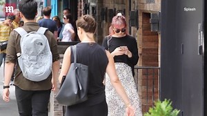 Maisie Williams looks chic in leopard print skirt out in NYC