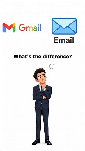 What's the difference between Gmail and Email? WTD1 #shorts #wtd #difference