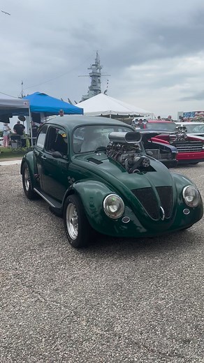 Volkswagen Beetle powered by a blown 454ci big block at Battle In Bama🪲 #sickcarsandtrucks #vwbeetle #prostreet | SICK Cars and Trucks