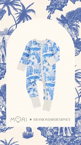 Celebrating 10 years of sleep, style and storytelling with our exclusive MORI × Desmond & Dempsey collaboration. | MORI