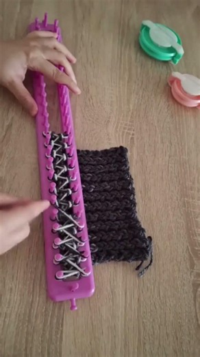 Knitting loom for beginners step by step #knitting_loom #crochet #hat #knitting