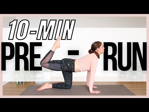 Pre-Run Yoga | 10-min Yoga Before Running // Dynamic yoga stretches to warm up before running