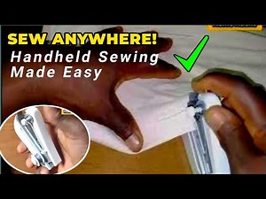 How to Use a Handheld Sewing Machine | Easy Step-by-Step Guide