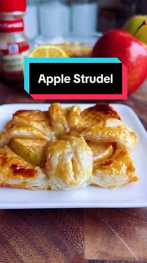 Delicious Apple Strudel Recipe with Puff Pastry