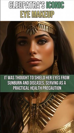 Cleopatra’s Iconic Eye Makeup