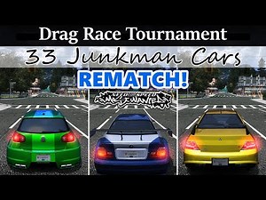 The Rematch! Junkman Cars Drag Race Tournament | NFS MW 2005