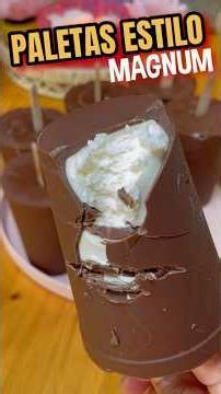 EASY CRUNCHY MAGNUM-STYLE POPSICLES WITHOUT A MOLD 🍫🍦 ❄️