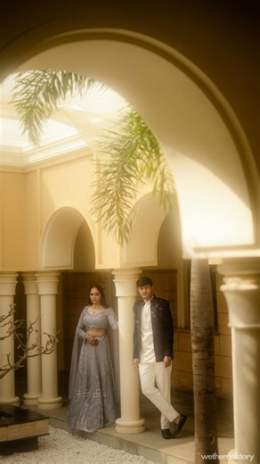 Wethereal Story | Heta & Darshil 💍 #relatable #couplefights #theodwedding #coupleinfluencer #omkidhanno #wedding #Indiawedding #husbandwifecomedy... | Instagram