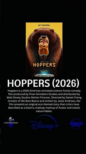 Hoppers (2026) #Disney #hoppers #Pixar #Animation #movies