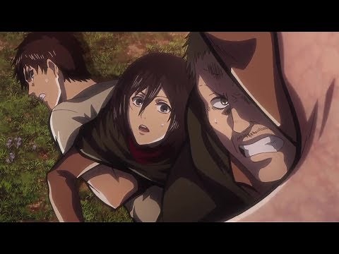 Attack on Titan Hannes death Season 2 Episode 12 Sub HD