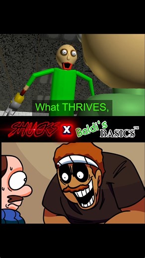 🎶MELLOWVALLEY : SHUCKS - SHUCKS X BALDI'S BASICS [FNF VIDEO & ANIMATION]🎤