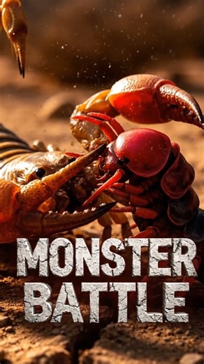 Scorpion VS Centipede #insects #wildlife