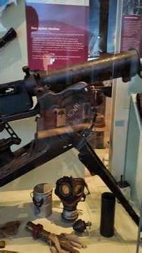How many died at the hands of this Massive Machine Gun? Man Against Machine at the Liverpool Museum.