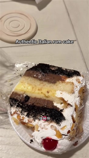 Delicious Authentic Italian Rum Cake at E. 48th Street Market