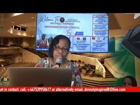 EVENING PRAYER SESSION : RECEVING THE INFILLING OF THE HOLY SPIRIT