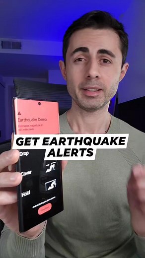 40K views · 474 reactions | How to get earthquake alerts on Android, see the full tutorial at rhe Android Academy: https://hardwaresavvy.com/p/how-to-get-android-earthquake-alerts | Ryan Kennedy | Facebook