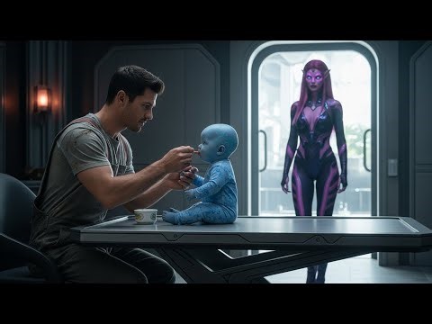 The Alien Queen’s daughter hadn’t eaten in two weeks, until the new janitor human did the impossible