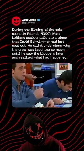 Matt LeBlanc ate spit cake without knowing 🤢😂
