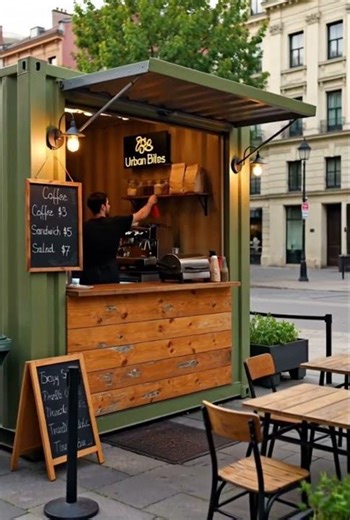 Modular Container Restaurant Designs